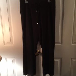 Nice black polyester pants.